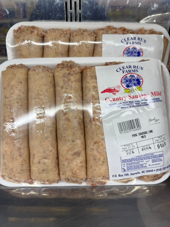 BULK ORDER MILD SAUSAGE